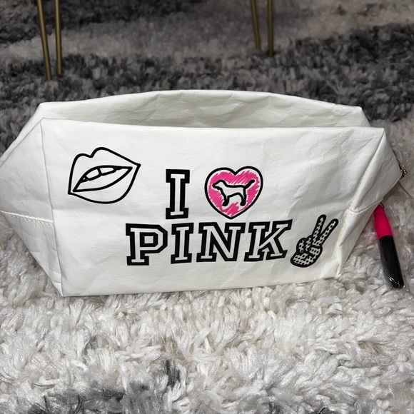 Pink Victorias Secret Bags NWT DIY Pink Cosmetic Bag - Picture 4 of 5